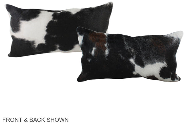 Tricolor Cowhide Pillow #A39696