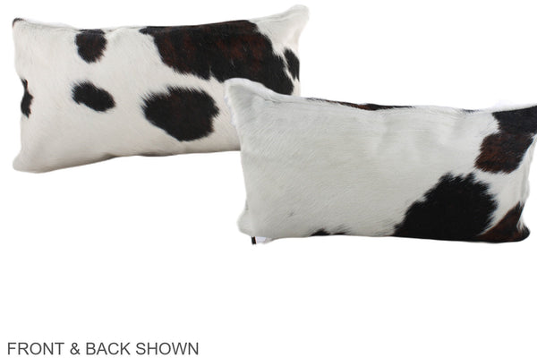 Tricolor Cowhide Pillow #A39701