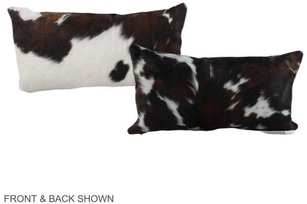 Tricolor Cowhide Pillow #A39706