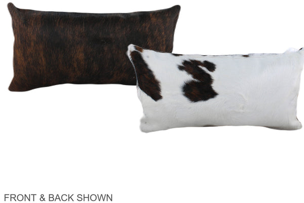 Tricolor Cowhide Pillow #A39708