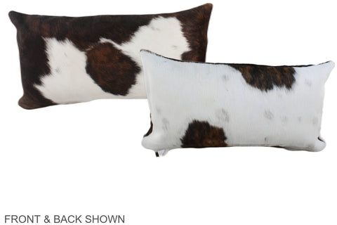 Tricolor Cowhide Pillow #A39710