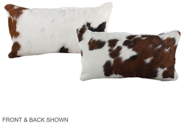 Tricolor Cowhide Pillow #A39711