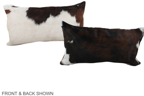 Tricolor Cowhide Pillow #A39718