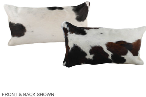 Tricolor Cowhide Pillow #A39721