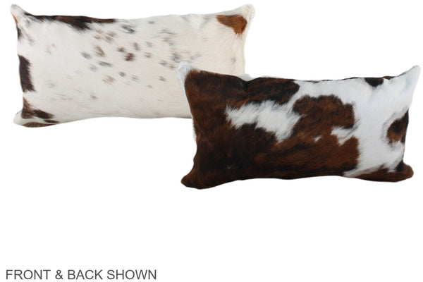 Tricolor Cowhide Pillow #A39723