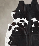 Black and White Cowhide Rug #A39757