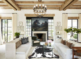 Black and White Cowhide Rug #A39757