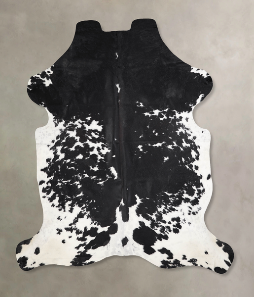 Black and White Cowhide Rug #A39797