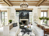 Black and White Cowhide Rug #A39797