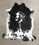 Black and White Cowhide Rug #A39798