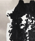 Black and White Cowhide Rug #A39798