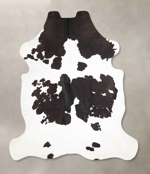 Black and White Cowhide Rug #A39800