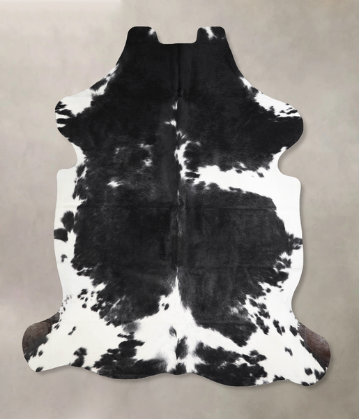 Black and White Cowhide Rug #A39801