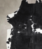 Black and White Cowhide Rug #A39801