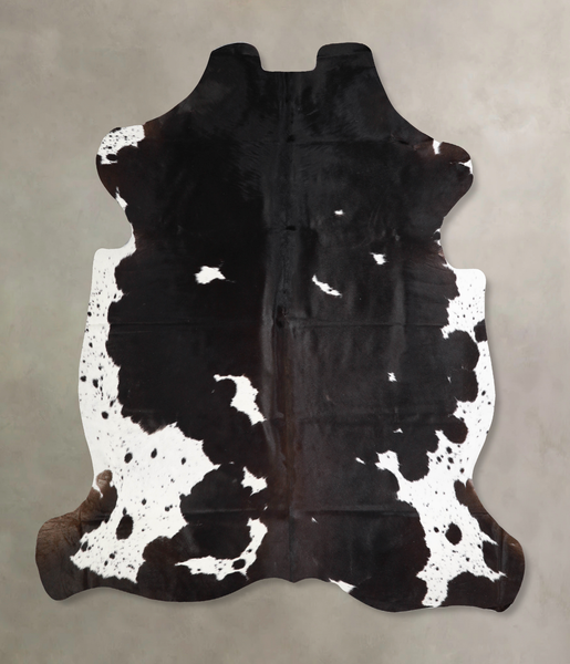 Black and White Cowhide Rug #A39809