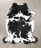 Black and White Cowhide Rug #A39814