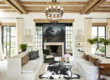Black and White Cowhide Rug #A39814