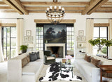 Black and White Cowhide Rug #A39815