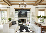 Black and White Cowhide Rug #A39816