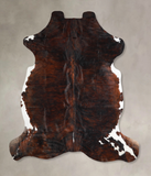 Dark Brindle Cowhide Rug #A39822