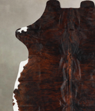 Dark Brindle Cowhide Rug #A39822