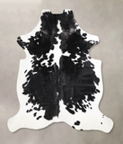 Black and White Cowhide Rug #A39840