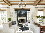 Black and White Cowhide Rug #A39840