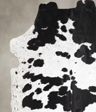 Black and White Cowhide Rug #A39842