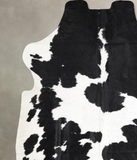Black and White Cowhide Rug #A39845