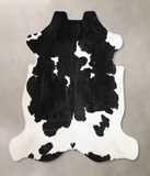 Black and White Cowhide Rug #A39866