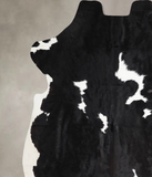 Black and White Cowhide Rug #A39866
