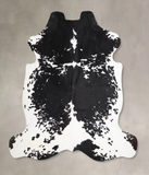 Black and White Cowhide Rug #A39918