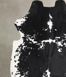 Black and White Cowhide Rug #A39918