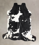Black and White Cowhide Rug #A40033