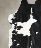 Black and White Cowhide Rug #A40033