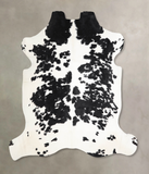 Black and White Cowhide Rug #A40054
