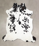 Black and White Cowhide Rug #A40204