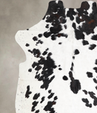 Black and White Cowhide Rug #A40204