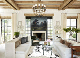 Black and White Cowhide Rug #A40204