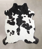Black and White Cowhide Rug #A40206