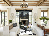 Black and White Cowhide Rug #A40206