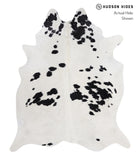 Black and White Cowhide Rug #A4021