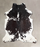Black and White Cowhide Rug #A40222