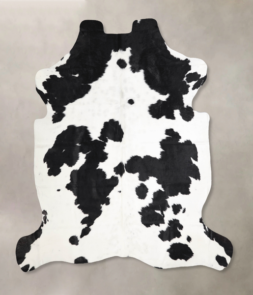 Black and White Cowhide Rug #A40233