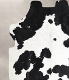 Black and White Cowhide Rug #A40233