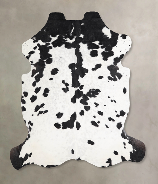 Black and White Cowhide Rug #A40235