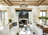 Black and White Cowhide Rug #A40235