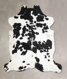 Black and White Cowhide Rug #A40236