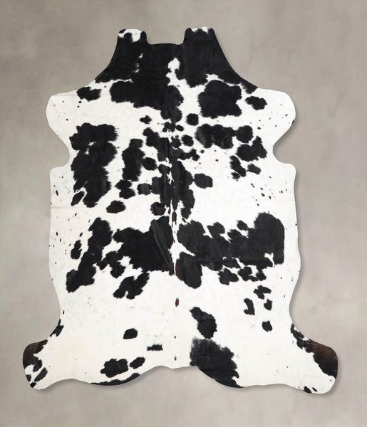 Black and White Cowhide Rug #A40236