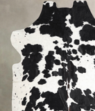 Black and White Cowhide Rug #A40236